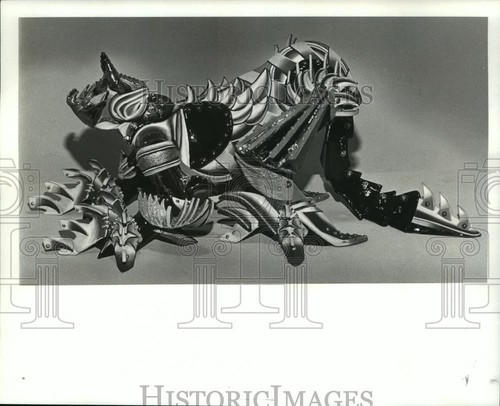 1985 press photo - press,