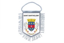 Mini bannière drapeau fanion fenêtre miroir voitures country bannière saint barthelemy