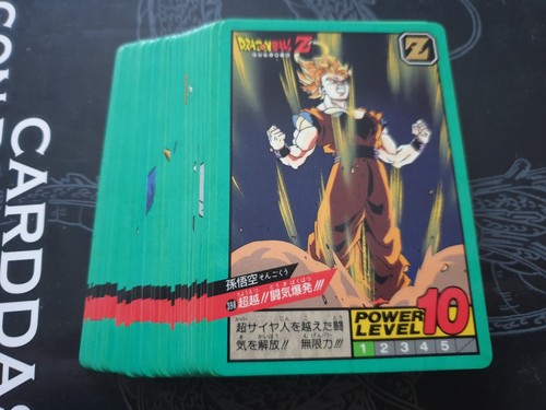 Cartes dragon ball carddass