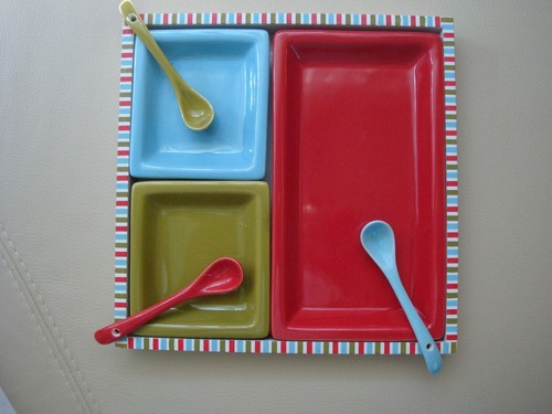 Plat presentoir aperitif - -,