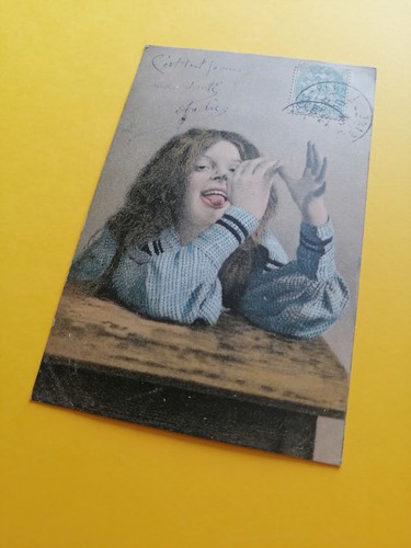Cpa portrait enfant - portrait, jeune
