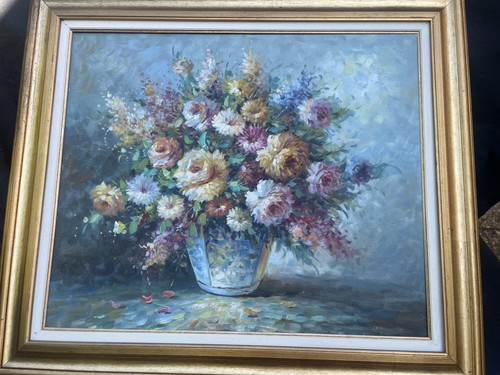 Tableau ancien huile sur - "tableau,