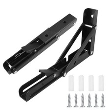 Équerre Pliant Support Console Pliable En Acier Inoxydable Supports D' étagèr...