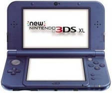 Nintendo 3DS XL 4Go Système Portable - Bleu Métallique