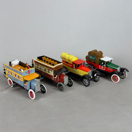 Lot jouets tôle véhicules - lot,