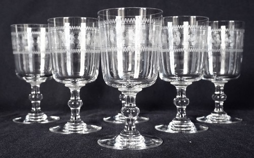 Verres eau cristal - eau,