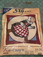 kit coussin 1/2 point de croix