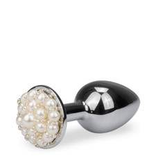 Rosebud plug anal avec perles