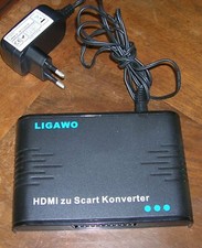 Boitier HDMI zu scart konvecter - Video convecter LIGAWO