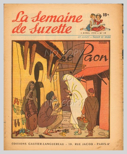Semaine suzette 1952 18 - suzette, n°