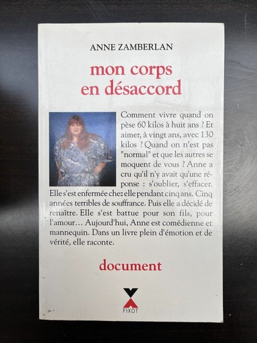 Anne zamberlan mon corps - mon, en