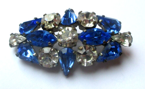 Ancienne broche argentée