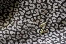 Hugo Boss.Sublime brocart jacquard stretch animal léopard panthère gris bruyère