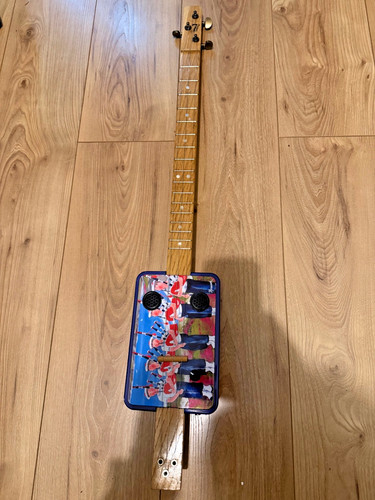Cigar box dobro guitar - dobro,