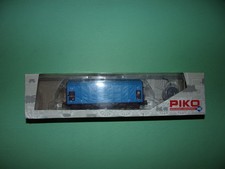 PIKO wagon bâché court bleu