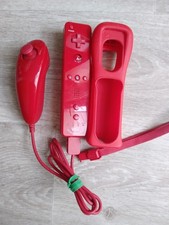 nintendo wii manette rouge