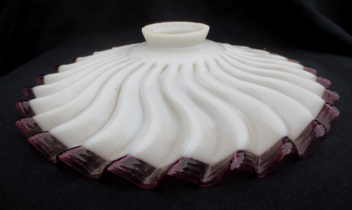 Lustre plafonnier en opaline - lustre,