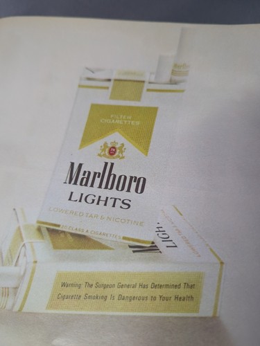 Marlboro lights 1970s - marlboro,