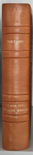 Holbach voltaire bon sens - holbach-voltaire,le,