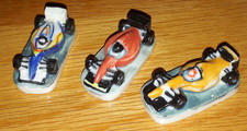 Fèves lot 3 formule 1 F1 voiture miniature sport rare course édition limitée car