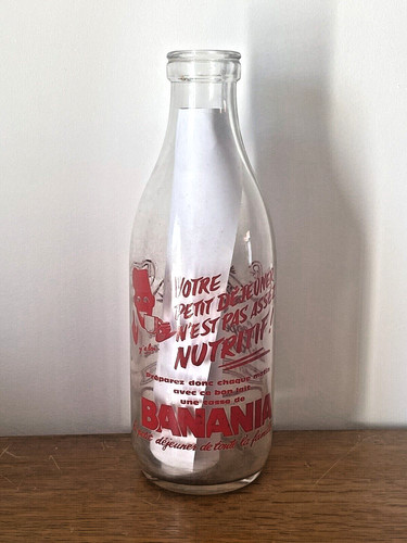 Ancienne bouteille lait - ancienne, de
