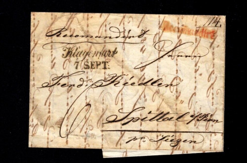 Autriche 1843 klagenfurt - autriche, l1