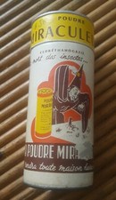Ancienne Boite Publicitaire Cartonnée La Poudre Miraculeuse La Mort des Insectes