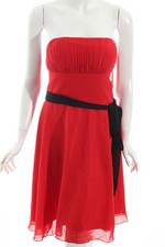 JUJU & CHRISTINE Robe de cocktail Dames Robe T EU 38 rouge-noir