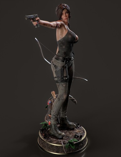 Lara croft tomb - croft, hand
