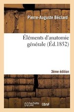 Elements anatomie generale - elements, d'anatomie