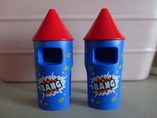 LEGO série 18 lot 2 déguisement fusée feu d'artifice Minifigure Headgear 71021