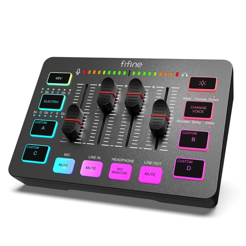 Gaming audio mixer table - gaming,