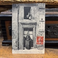 Cpa 75 Paris vieux montmartre un chansonnier metier