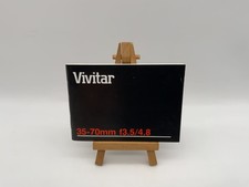 Vivitar 35-70Mm F3.5/4.8
