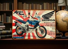 Plaque métal  Honda XRV 650 Africa Twin