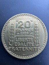 ESSAI 20 Francs Turin 1929, Très Bel Exemplaire - Très Rare