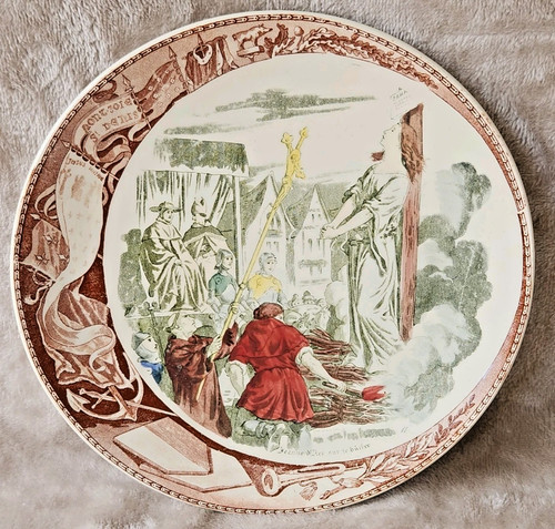 Assiette jeanne d arc - assiette, n°11