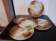 Série de 5 assiettes à