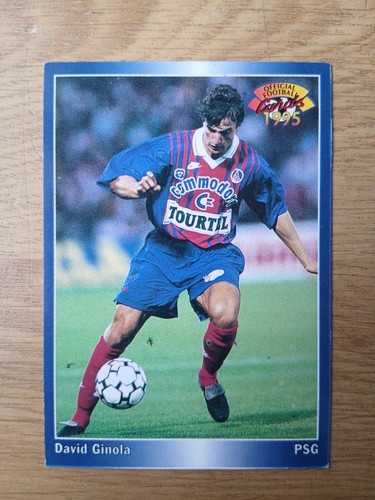 Carte panini david ginola psg - carte,