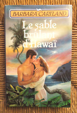 Livre roman Le sable brûlant d'Hawaï de Barbara Cartland