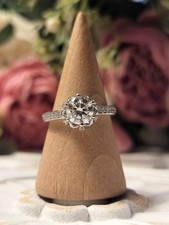 Bague Diamant Moissanites 1 CT