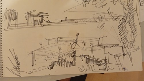 Carnet croquis de - de, robert