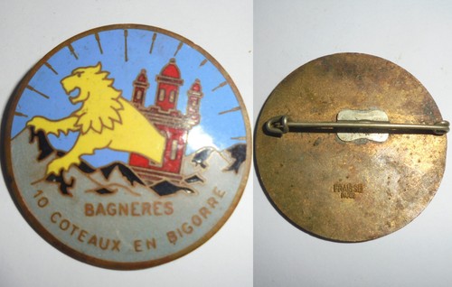 Insigne broche bagneres - insigne, 10