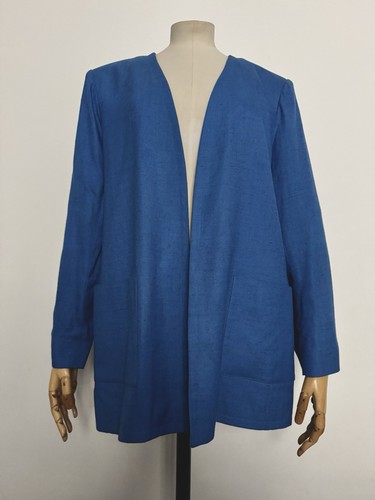 Veste tailleur bleu yves - veste,