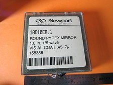 Optique Newport Miroir 1 " Diamètre 1/5 Vague Laser Optiques Bin #D7