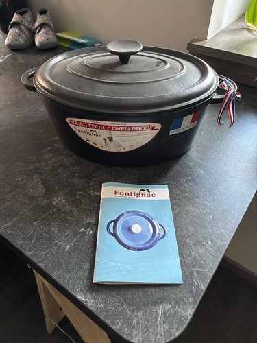 Fontignac cocotte ronde fonte