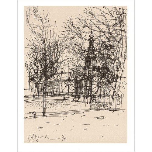 Carzou jean lithographie - carzou,