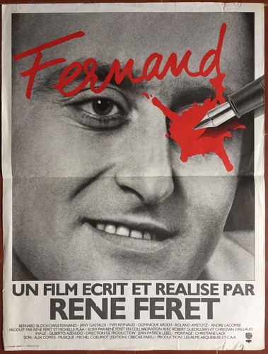 Affiche fernand rené - fernand, féret