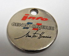 Jeton de caddie GENDARMERIE