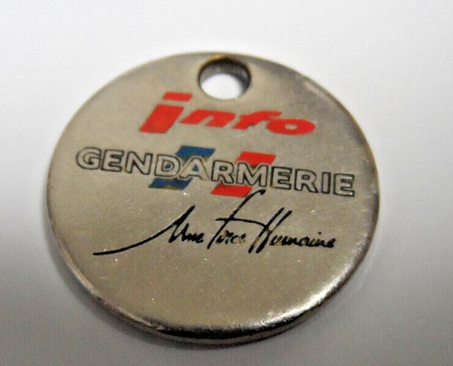 Jeton caddie gendarmerie - de,